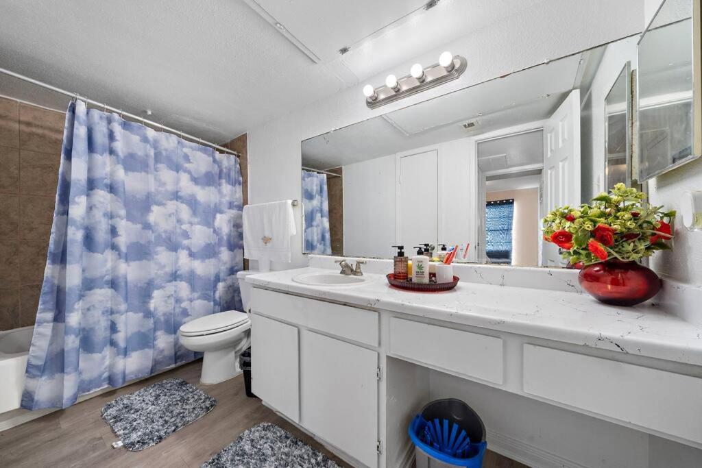 Cozy, Dedicated Workspace, Fast Wi-fi Appartement Houston